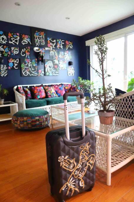 Luxurious Mid Century Modern Folk Art Home Città del Messico Esterno foto