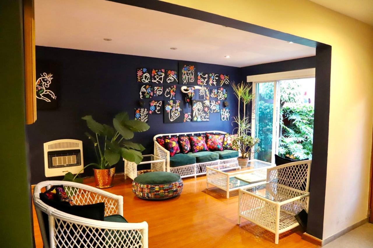 Luxurious Mid Century Modern Folk Art Home Città del Messico Esterno foto