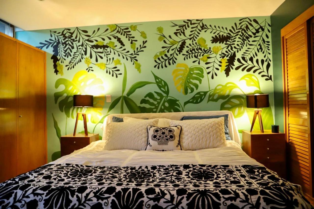 Luxurious Mid Century Modern Folk Art Home Città del Messico Esterno foto